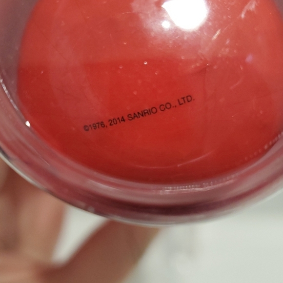 Hello Kitty 2014 Christmas Tree Ornaments Set Mini Pink Balls - Picture 10 of 10